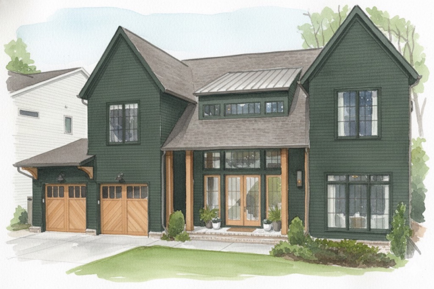 Elevation concept at The Reserve at Sugar Pike