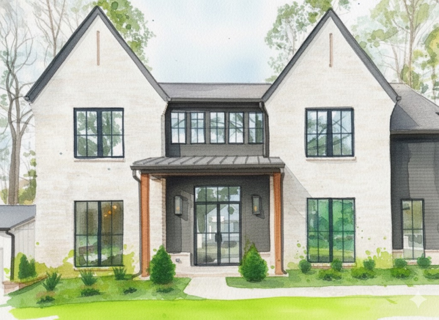 The Reserve at Sugar Pike elevation concept