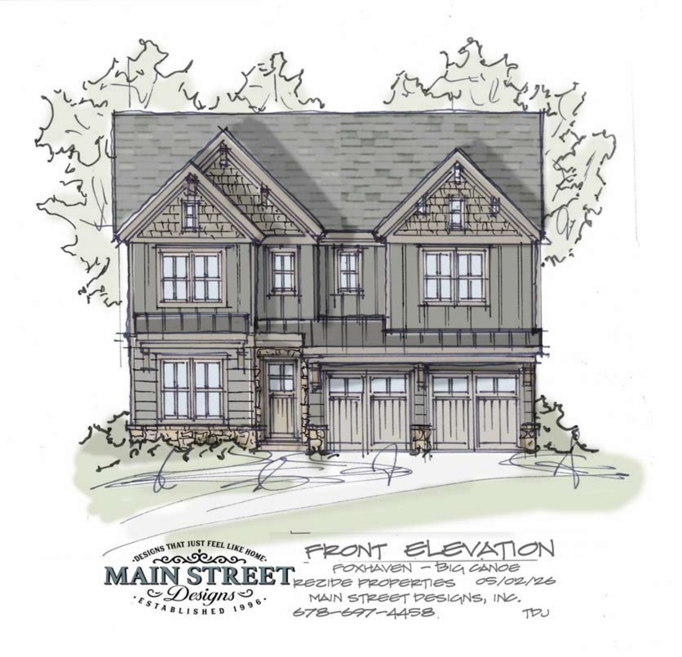 Foxhaven elevation A