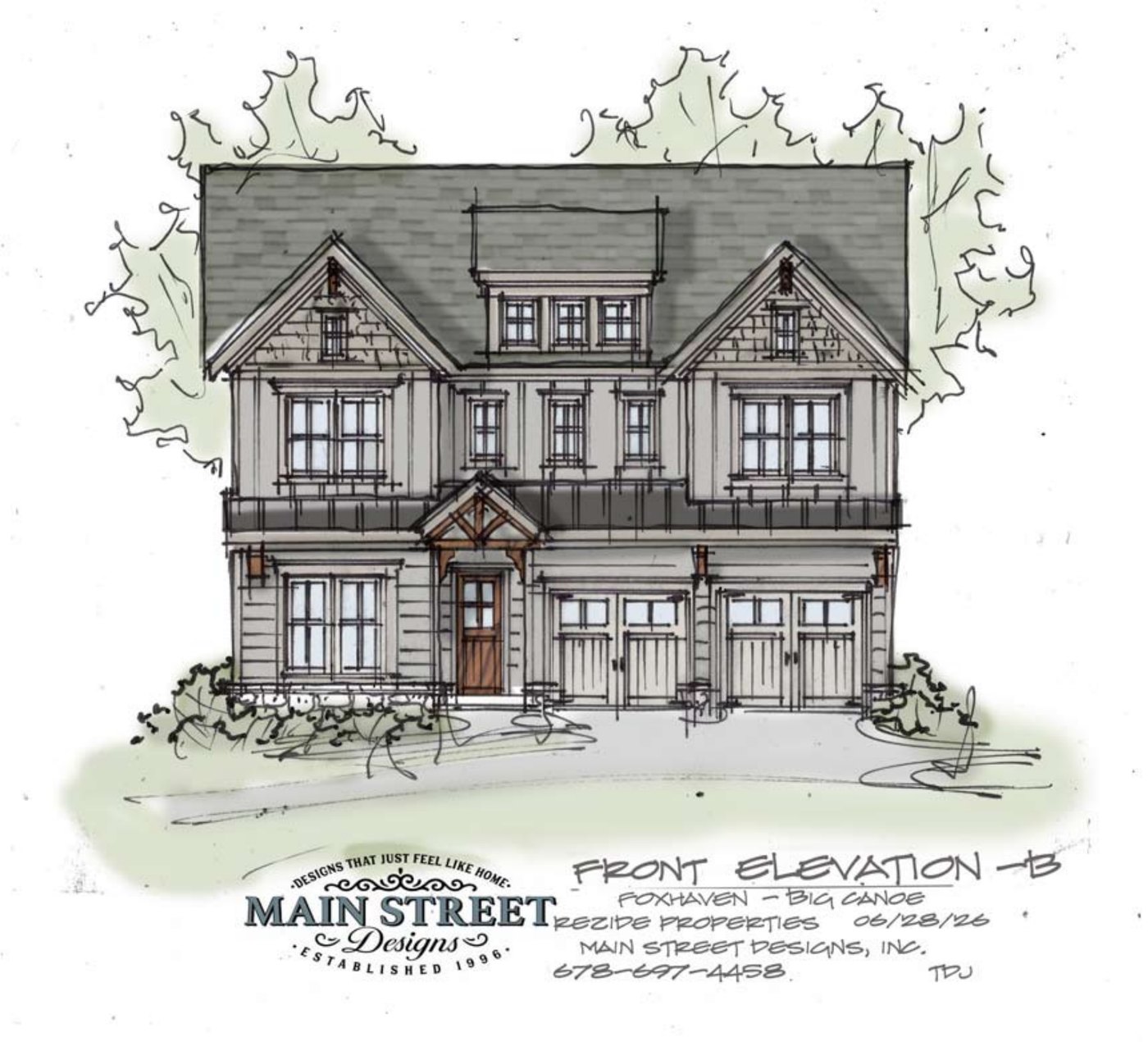 Foxhaven elevation B