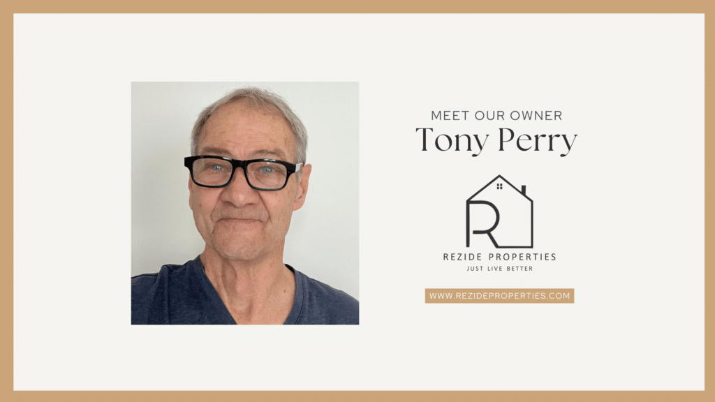 Home designer and new home builder Tony Perry